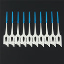 400pcs Interdental Between Teeth Floss Brush Elastic Massage Gum Toothpick