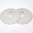 10Pcs 6 Inch 0.43mm Super-Thin Diamond Lapidary Saw Blades 150mmx20mm Gems Cutting Disc