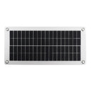Mono Solar Panel Waterproof DC USB Monocrystaline Flexible Solar Charger Power Bank Outdoor Camping Hiking Battery Charger