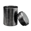 Mini Round Pocket Tea Tin Metal Canisters Container Sugar Coffee Storage Box Jar Parts Storage Box