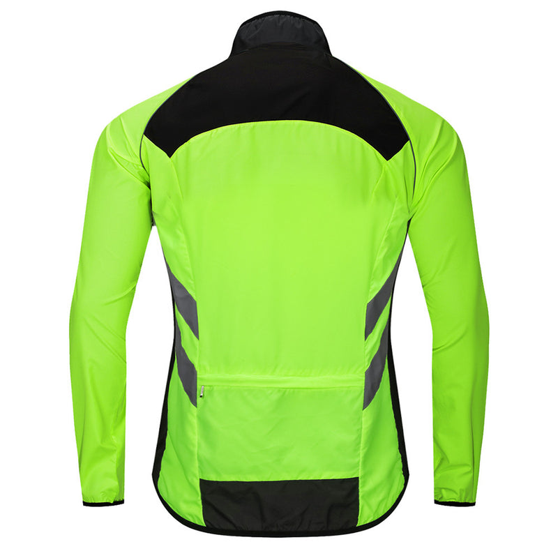 WOSAWE Reflective Watorproof Bike Bicycle Cycling Sport Clothing Jacket Windproof Rain Coat Jersey