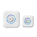 DIGOO DG-PJ16R 433MHz Plug-in Wireless Doorbell Kit 36 Melodies Chime 8 Levels Volume Adjustment 1 Button 1 EU Plug Receiver