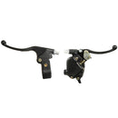 Thumb Throttle Twin Brake Lever 22mm 7/8inch For Mini Moto Quad Pit Bike ATV