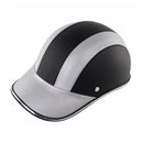 Half Helmet Baseball Cap Style Safety Hard Hat Face For Motorcycle Bike Scooter
