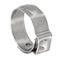 1/2inch Stainless Steel Ear PEX Clamp Cinch Rings Crimp Pinch Fitting Silver Tube