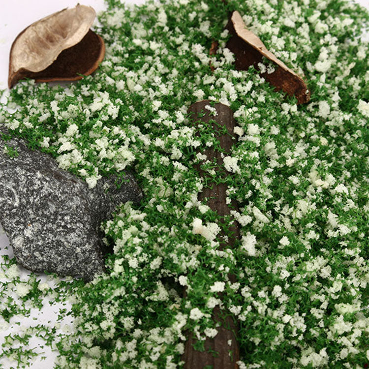 DIY Handmade Building Model Material Grass Tree Sponge Powder Green Mixture Pollen