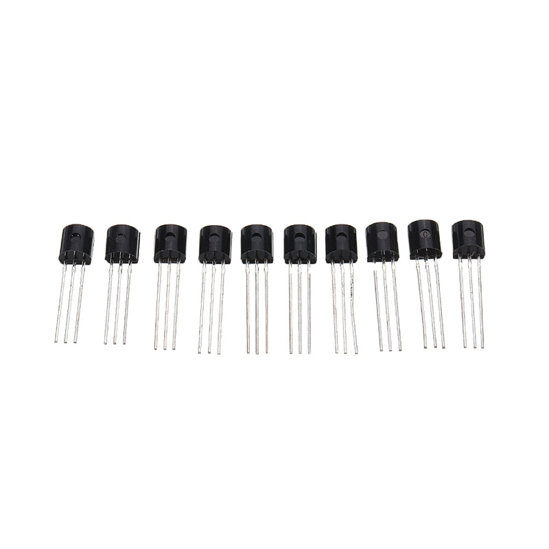 600pcs 10 Values 60 Each TO-92 Transistor Assortment Assorted Kit BC327 BC337 BC517 BC547 BC548 BC549 BC550 BC556 BC557 BC558