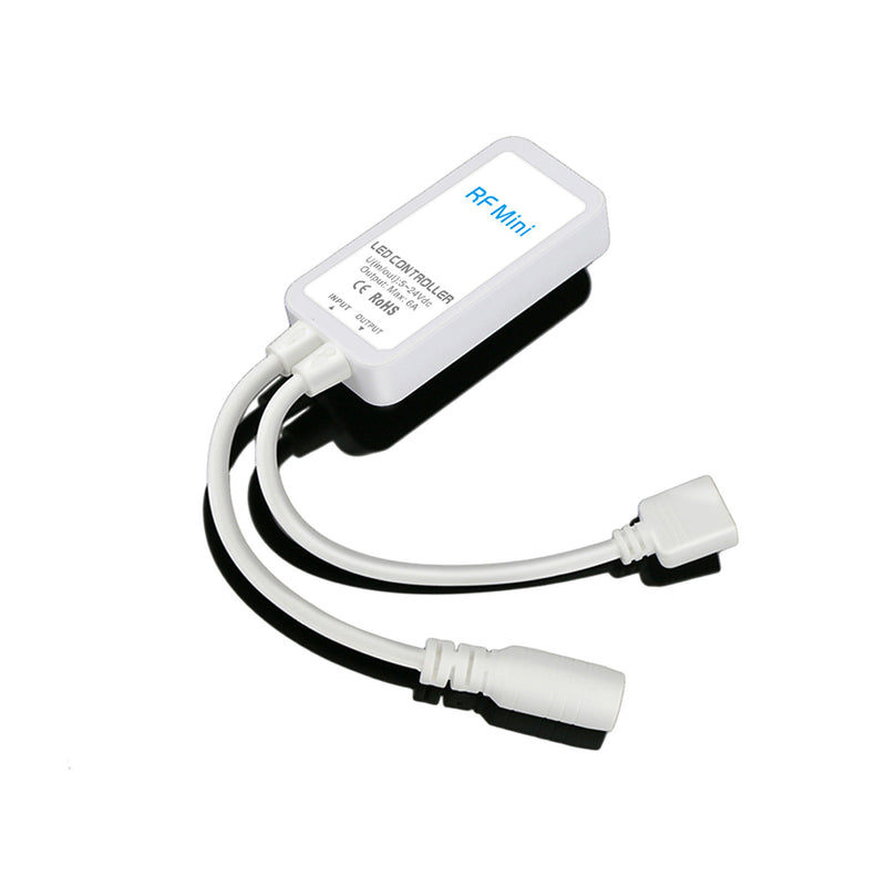 Ultra Thin Wireless Touch RF Remote Control RGB LED Dimmer Controller for 3528 5050 Strip Light DC5V-24V