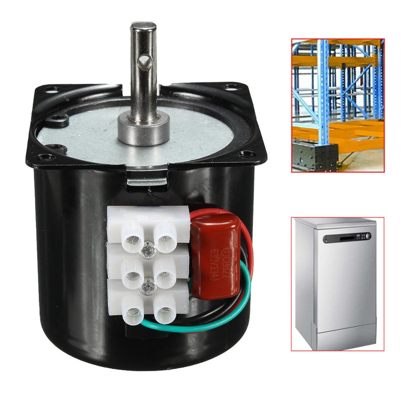 60KTYZ 220V 14W Permanent Magnetic Synchronous Motor Gear Machine 50Hz 15R/min