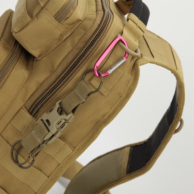 Outdoor Multi-function Ribbon Keychain EDC Tactical Key Ring Camping Hunting Key Chain