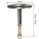 44mm Bathtub Chock Plug  Adjustable Replacement Pop Up Basin Sink Component