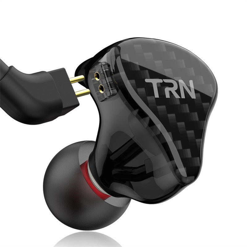TRN H2 In-ear Heavy Bass HiFi Wired Control Earphone Headphone Dynamic Drive Detachable 2Pin Headset