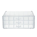 72 Grids Nail Tips Empty Nail Art Tools Storage Box Display Stand Jewelry Box