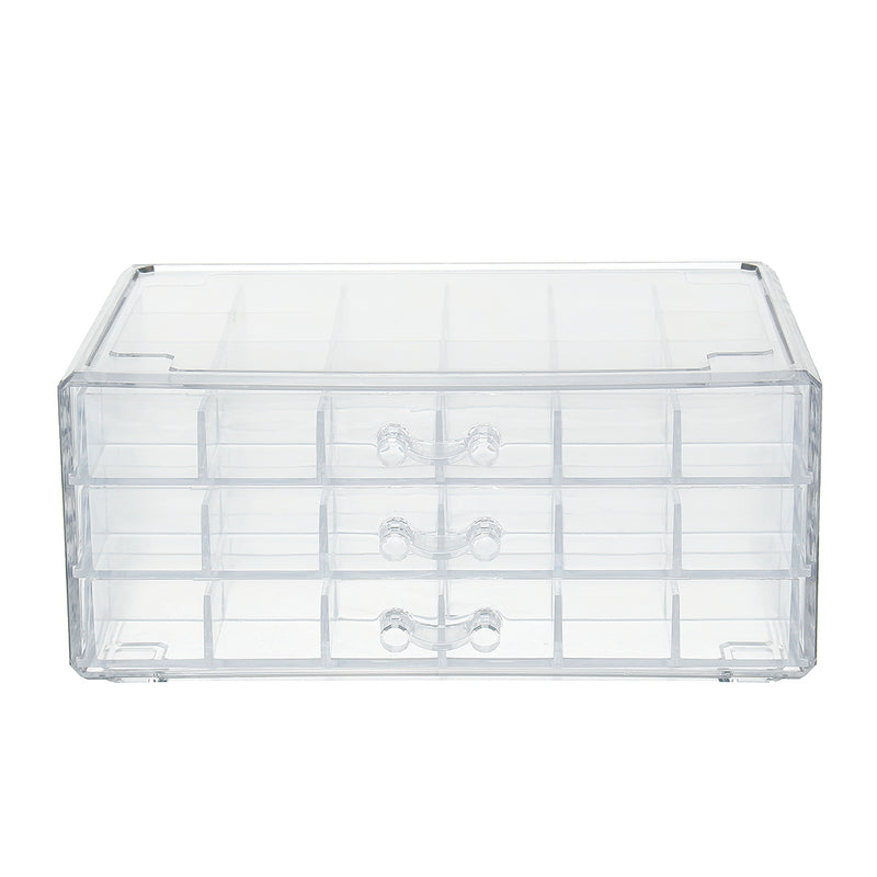 72 Grids Nail Tips Empty Nail Art Tools Storage Box Display Stand Jewelry Box