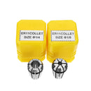 2pcs 1/8 1/4 Inch ER25 Spring Collet Set CNC Carving Machine Milling Chuck Collet