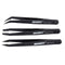 JAKEMY JM-T11 3pcs Nylon Anti-static Tweezers Set Triad Fix Repair Tool Kit for Electronic Components
