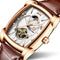 TEVISE T802B Business Style Men Wrist Watch Moonphase Date Display Automatic Mechanical Watch