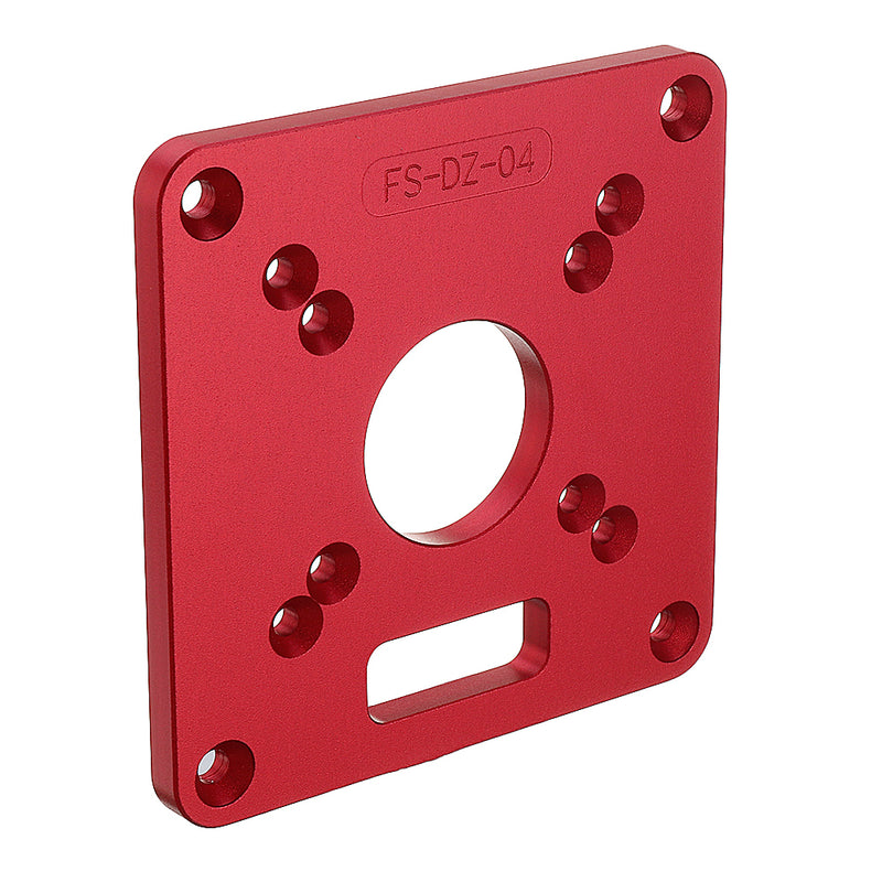 Woodworking 120x120mm Aluminum Alloy Router Table Insert Plate Mounting Base Plate for MAKITA RT0700C WORX Aoben
