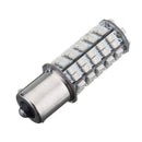 2PCS BAU15S 7507 PY21W 68SMD LED Car Turn Signal Lights Tail Brake Bulbs DC12V 4W Amber