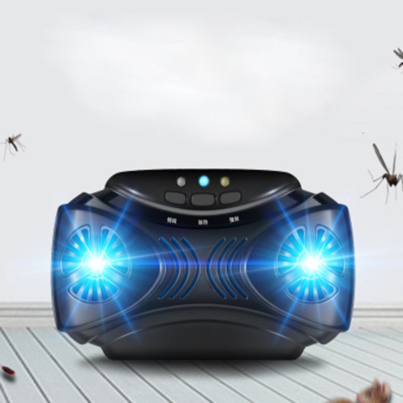 Ultrasonic Animal Repeller Portable Mice Insect Repellent USB Electronic Mosquito Killer Sound Light Combined Drive
