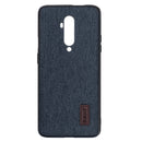 Bakeey Luxury Fabric Splice Soft Silicone Edge Shockproof Protective Case For OnePlus 7T Pro
