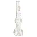 Transparent Luminous Water Glass Smoke Pipes Bottle Glassware Filter Tube