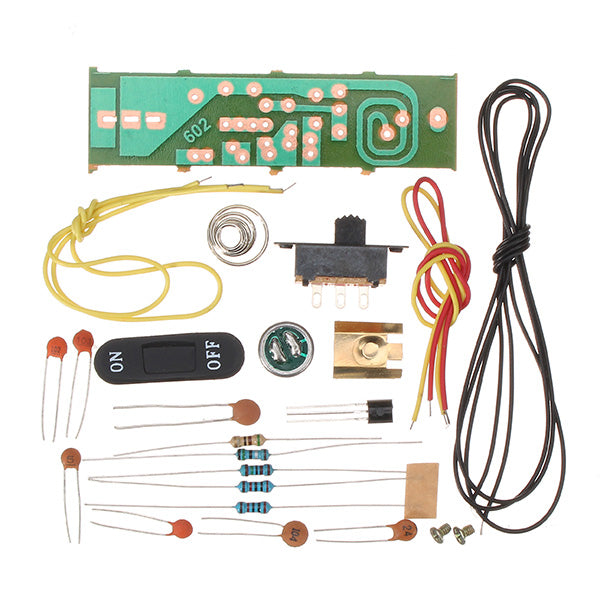 3Pcs DIY FM Wireless Microphone Electronic Kit FM Electronic Production Parts Training