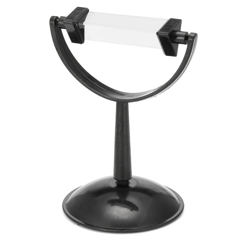 8cm Optical Glass Triangular Triple Prism Physics Teaching Light Spectrum with Stand