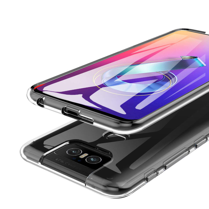 Bakeey Transparent Soft TPU Back Cover Protective Case for Asus Zenfone 6 ZS630KL