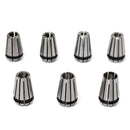 Machifit 7pcs ER11 1-7mm Spring Collet Chuck for CNC Milling Lathe Tool