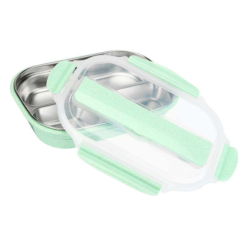 Thermal Insulated Stainless Steel Lunch Box Picnic Bento Food Storage Container