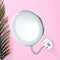 5X/10X Magnifying LED Mirrors 360 Rotation Pasteable Makeup Mirror Portable Travel