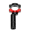 32mm/42mm Motorcycle External Fixed Headlight Bracket Head Lamp Holder Fixture Adjustable Rod Accessories
