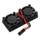 Reroflag Nespi Ultimate Cooling Fan Kit Dual Fans + Heatsinks For Raspberry Pi 3/2/B+