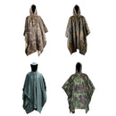 Multifunctional Camouflage Rain Coat Outdooors Travel Rain Coat Cycling Camouflage Poncho