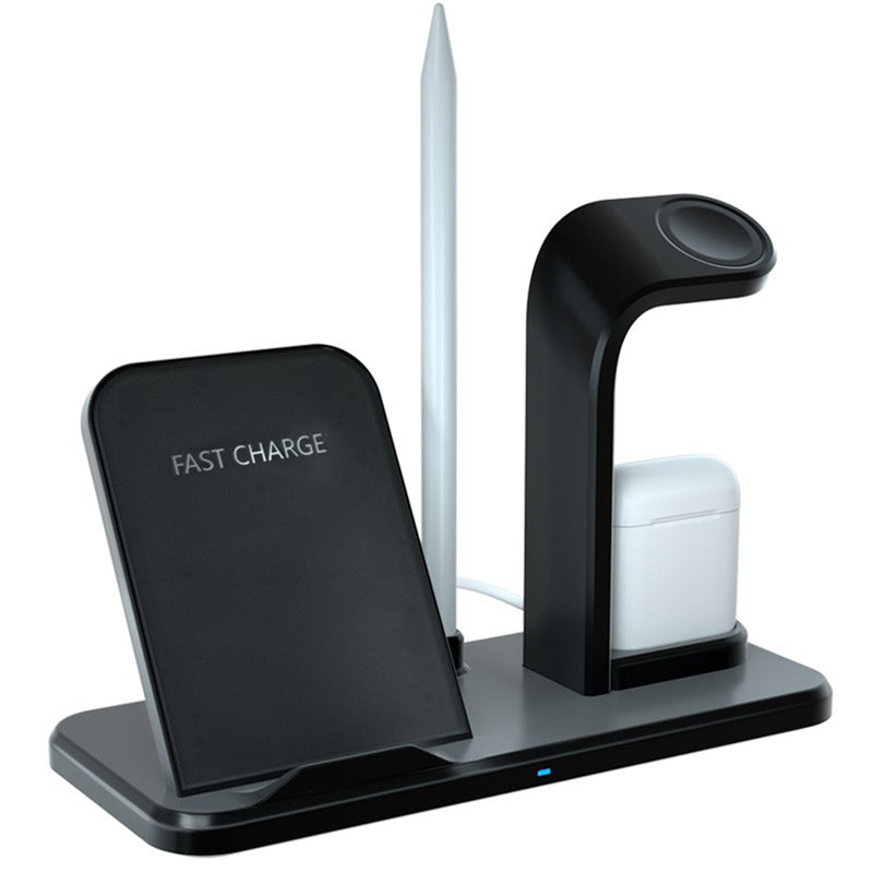 Qi Wireless Charger Fast Charging Phone Holder Watch Holder Pencil Holder Earphone Holder For Smart Phone Apple Watch Apple AirPods