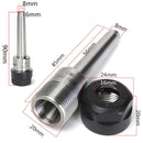 MT1 Shank ER16 Collet Chuck Holder Morse Taper Collet Chuck Holder M6 Thread CNC Cutter Arbor