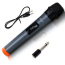 Professional UHF Wireless Microphone Handheld Mic System Karaoke With Receiver and Display Screen