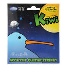 KIWI AKP12 Professional Acoustic Soft Guitar Strings 6pcs Set Coated Steel String Copper