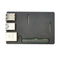 Black / Silver CNC Aluminum Alloy Ultra Thin Metal Box Protective Case For Raspberry Pi 4 Model B