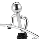 Small Iron Man One Leg Balancing Rotating Swing Weight Lifting Creative Desktop Decoration