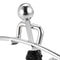 Small Iron Man One Leg Balancing Rotating Swing Weight Lifting Creative Desktop Decoration