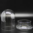 Cylinder Shaped DIY Moss Micro Landscape Glass Bottle Succulent Plants Vase Home Decoration