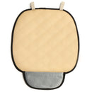 Plush Car Front Seat Cushion Covers Breathable Chair Protector Seat Pad Mat for Four Season