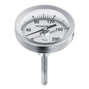 Thermometer For Home Brew Fruit W-ine Alcohol Distiller Part Copper Moonshine Ethanol Alcohol Water Distiller Still Stainless Boiler Supply
