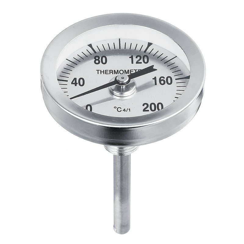 Thermometer For Home Brew Fruit W-ine Alcohol Distiller Part Copper Moonshine Ethanol Alcohol Water Distiller Still Stainless Boiler Supply