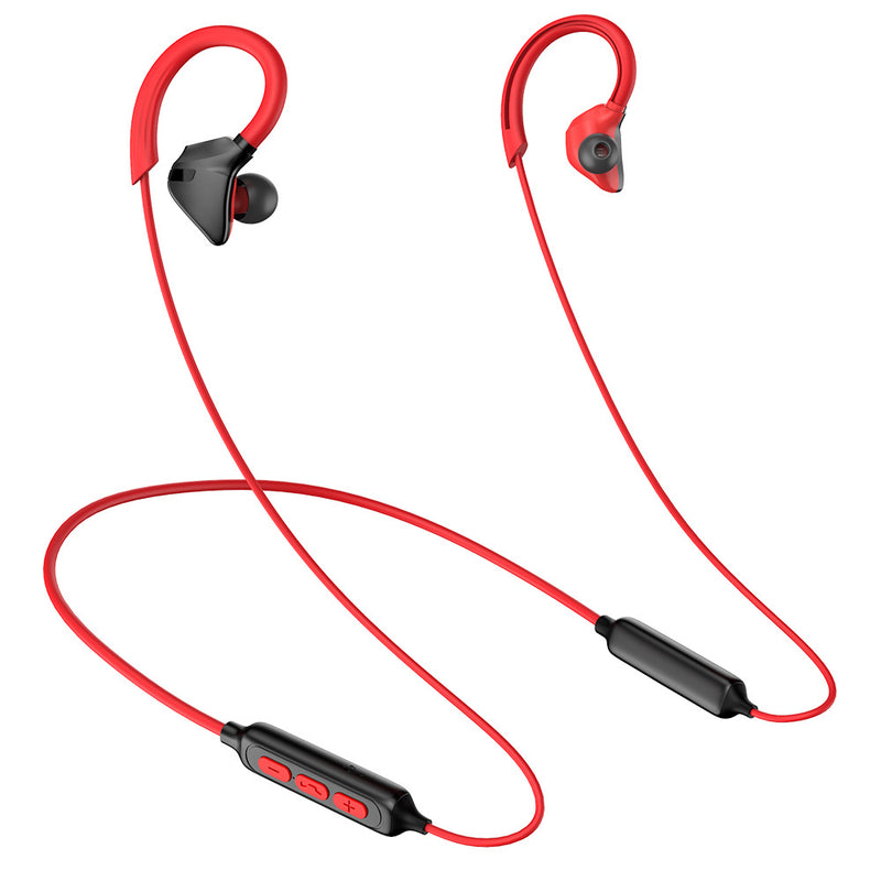 [Free Storage Bag] PTM X1 Neckband Hanging bluetooth Earphone Wireless Bass Handsfree Gaming Headphones with Mic