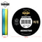 SeaKnight W8 300M 8 Strands Fishing Line Braided Wire Multi-Colors 20-100LB Line Salt Water