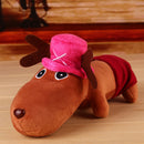 KCASA KC Long Mouth Dog Stuffed Plush Toy Bubble Particles Bamboo Charcoal  Car Deodorant Ornaments