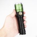U King ZQ-X1032G  T6 1000LM 3Modes UV Zoomable LED Flashlight 18650